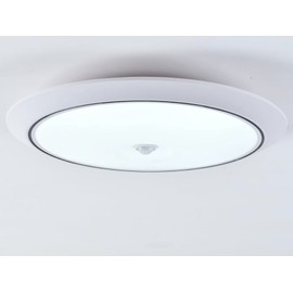 Motion Sensor LED Ceiling Light – 12W Flush Mount Fixture, 6500K Daylight for Indoor Use, Energy-Saving Lighting for Stairway, Closet, Porch, Hallway, Laundry Room (9 Inch)