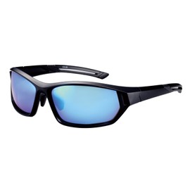 Boken-Oh FW-8B Polarized Sunglasses, Fiber View, Matte Black/Black