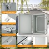 Joinfworld Outdoor WiFi Enclosure 15.7x11.8x7.1 Weatherproof Electrical Box Stainless Steel
