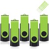 EASTBULL Pack of 5 2 GB USB Flash Drive Memory