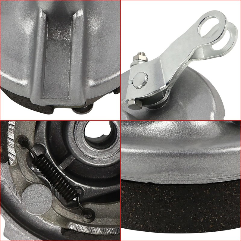 RedCap's 10'' Dirt Pit Bike Rear Wheel Drum Brake Shoe
