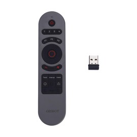 OBSBOT OBSBOT Tiny 2 Remote Control, Smart Remote for Tiny 2/Tiny 4K/1080P Webcam, Wireless Connection via USB Receiver, Combination of Remote Control and Presentation Clicker