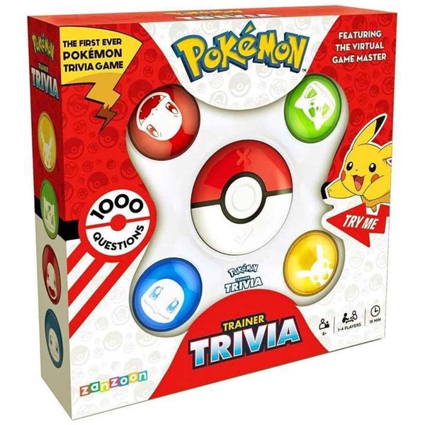 Pokémon Trainer Trivia (English Version) A Toy/Game by Zanzoon |