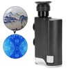 LED Currency Detector Lamp 200‑240X Jewelry Diamond Identification Magnifying Glass