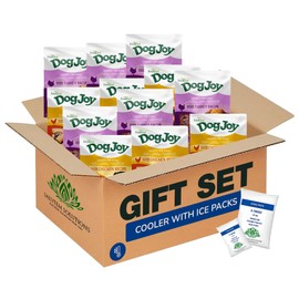 Salutem Vita Dog Joy Turkey Bacon Recipe Soft Dog Treats 3oz, Gift Set – Pack of 12