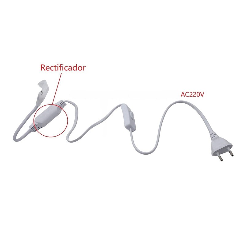ONSSI Plug with Switch for LED Strip 220 V, Width