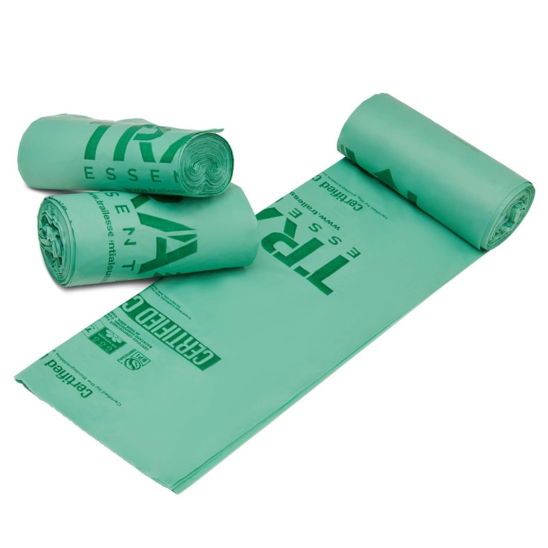 Trail Essentials 25 Count Biodegradable Toilet Bags, 5 Gallon Capacity,