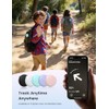 EIZLXQ Discreet Silicone AirTag Holder for Kids and Valuables