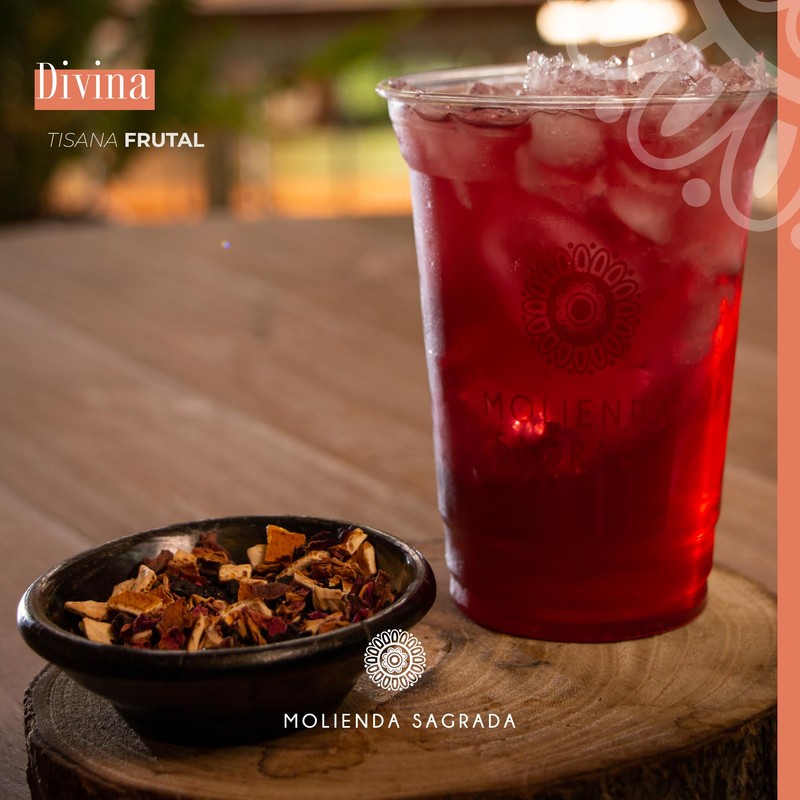 Molienda Sagrada, Tisana Divina, Infusión Frutal Artesanal, 150 g