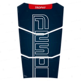 Tank Pad 3D Compatible with Motorcycle R 1250 GS Adventure Trophy from 2022 to 2023 (Dark Blue)