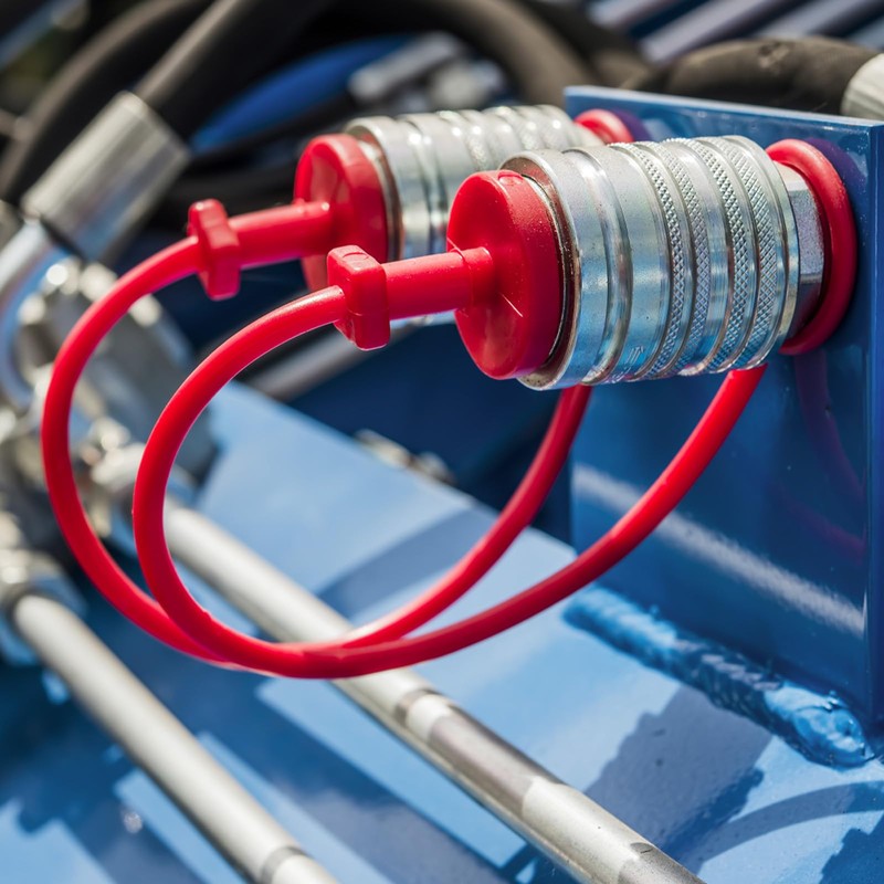 PATIKIL 1/2" NPT ISO-A Hydraulic Quick Disconnect Coupling, 1 Set