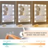 FENCHILIN Vanity Mirror with Lights, 19''x12'' Makeup Hollywood Mirror for