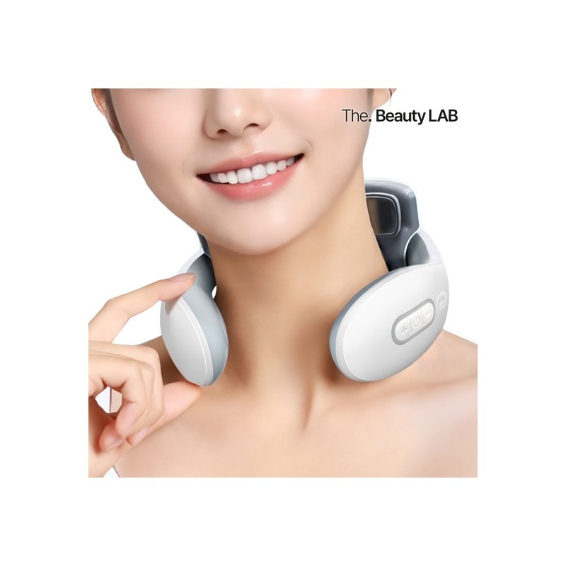 The Beauty Lab Neck Machine Thermal Low-Frequency EMS Neck Massager