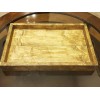 Undisclosed Ottoman Tray Rustic Farmhouse Serving Tray With Handles Decor