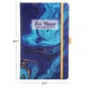 Five Minute Self Care Journal - Dark Blue Marble