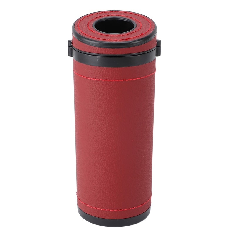 Car Tissue Holder Lightweight Leather and Tungsten Steel Car Tissues