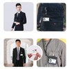 RJ-Sport Badge Holder with Retractable Reel, Clip Strap, Chest Pocket