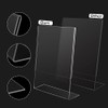 3Pack Premium Acrylic Sign Holder 8.5x11'', Table Papers Menus Display