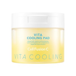 Cell Fusion C Cooling Pad / Deer Cooling Pad [Sensitive Skin, Redness Care, Troublesoothing, Hypoallergenic] (Vitamin Cooling Pads (70 Sheets))