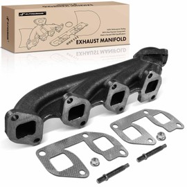 A-Premium Left Side [V8 6.2L] Engine Exhaust Manifold Kit W/Gaskets & Studs & Nuts Compatible with Ford F-150 F150 2010-2014, F-250 F-350 Super Duty 2011-2022