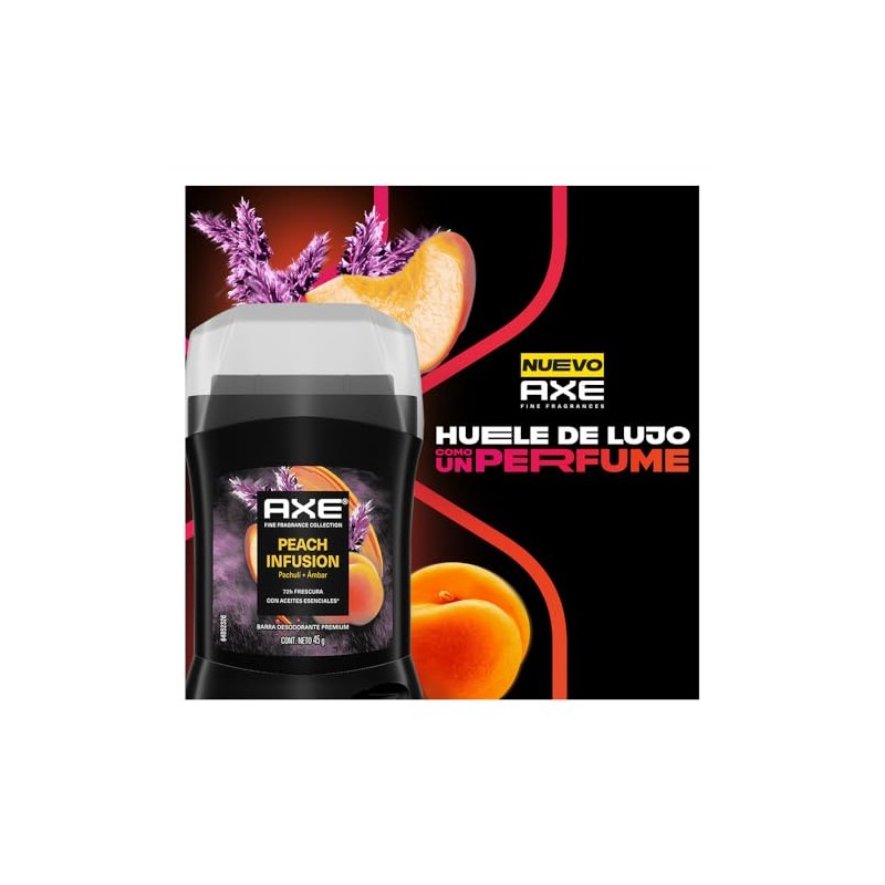 Axe Desodorante premium en barra Peach Infusion 45 g
