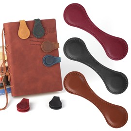 MrCrafts - Marcador magnético de piel, 3 unidades, marcadores clásico para lectura, marca de libros, accesorios de libros, regalos para mujeres, amantes de los libros, familiares, amigos, niños,