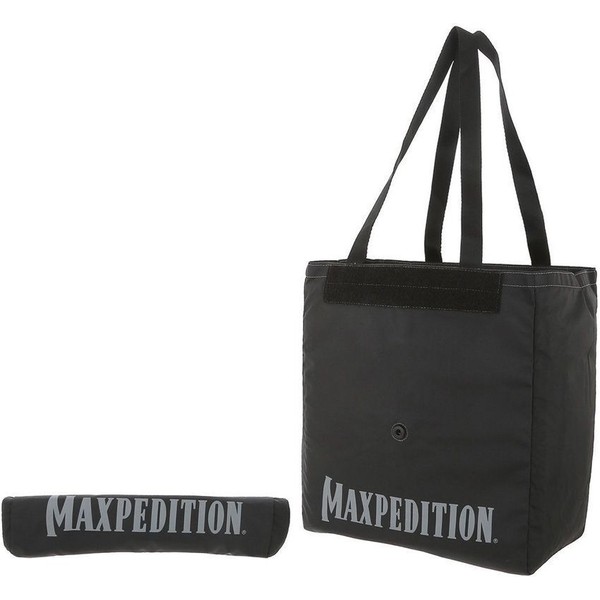 Maxpedition 14 inch x 12 inch x 8 inch Roll Up Tote Black - TTEMXBLK