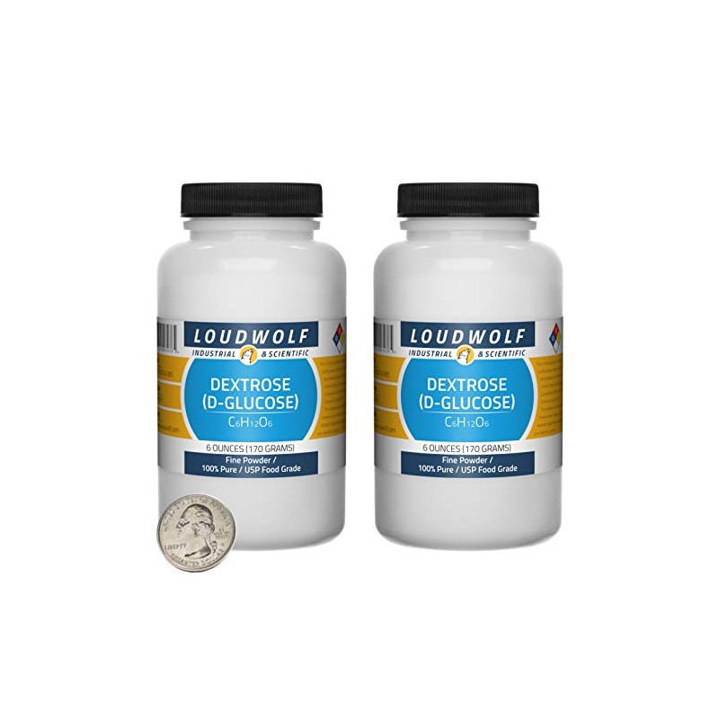 Dextrose / 12 Ounces / 2 Bottles / 100% Pure