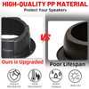 StarknightMT 2PCS Speaker Pods for 6.5 Inch Speakers Universal Angled