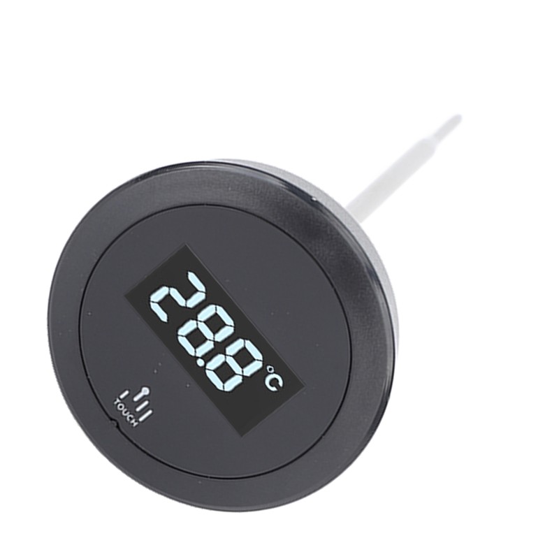 Digital Touch Screen Thermometer IP65 Waterproof Thermometer with Stainless Steel