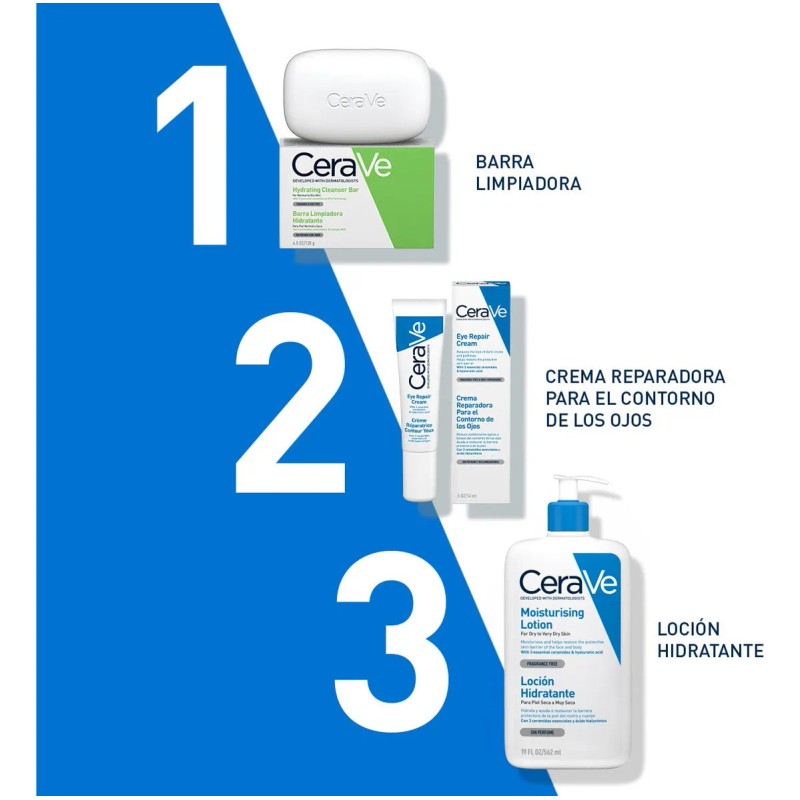 Loción para cuerpo CeraVe en botella con pump de 562ml