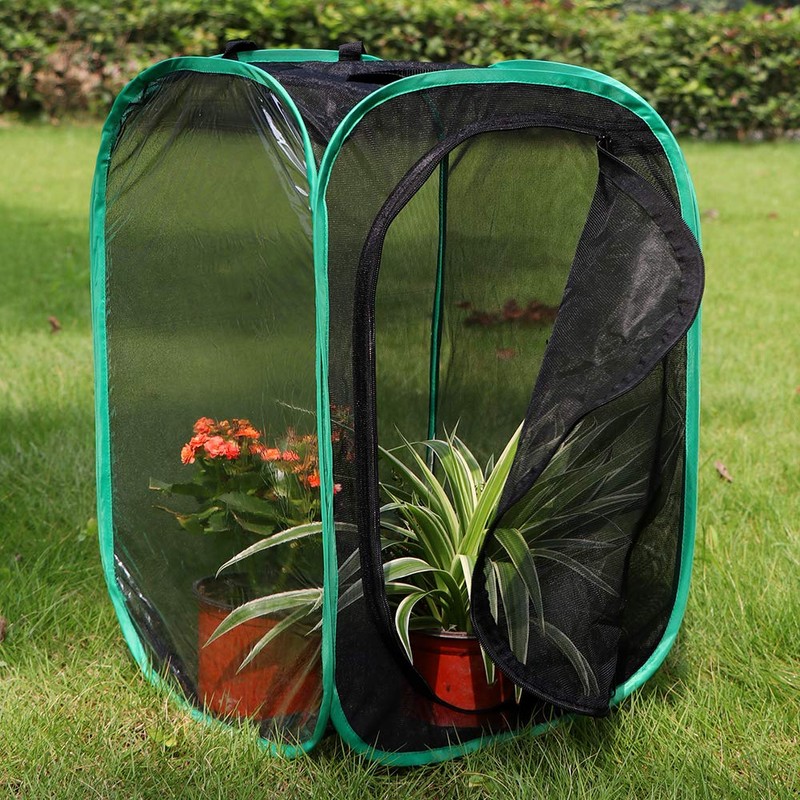 RESTCLOUD Insect and Butterfly Habitat Cage Terrarium Pop-up 23.6 Inches