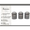 Apollo Round Air Tight Tea Coffee Sugar Kitchen Storage Canister