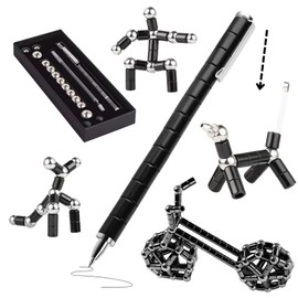 Multifunction Writing Pen - Fun Stress-Relieving Pen Best Creative Gift for Friends (Black)