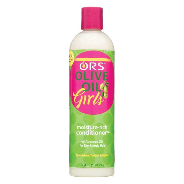 ORS Olive Oil Girls Moisture-Rich Conditioner with Avocado Oil 13 oz (Pack of 12)