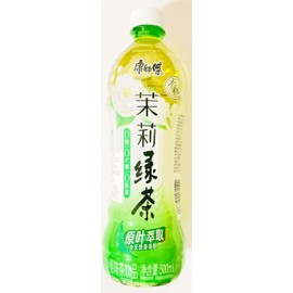 Jasmine Green Tea Drink, Sugar-Free, 500ml Bottle, 6 Bottles