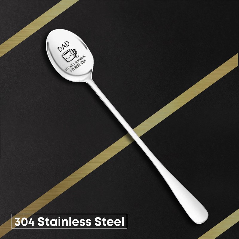 Dad Christmas Gift Spoon My Best-Tea Christmas Stocking Filler Present