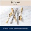 FORTESSA Ashton 18/10 Stainless Steel Flatware, 5 Piece Place Setting