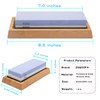 Whetstone Knife Sharpening Stone Kit - Double Sided Whetstone Knife