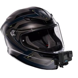 Customized Camera Chin Mount for The AGV K6 Keeps The Lens in The Center Position Compatible with GoPro Hero 12/11/10, Insta360 X3, DJI Action Cameras, Adjustable Camera Bracketa