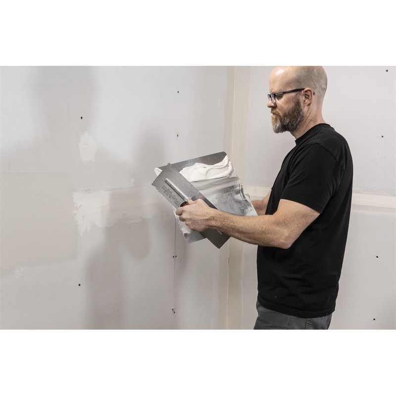 MARSHALLTOWN Hawk, 13Inch Aluminum Blade, Includes Callus Preventer and DuraSoft