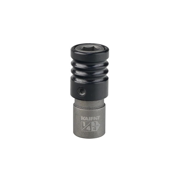 KAIFNT K352-005 1/4-inch Drive to 1/4-inch Hex Bit Holder Socket,