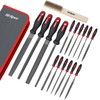Hi-Spec 17 Piece Metal Hand & Needle File Tool Kit
