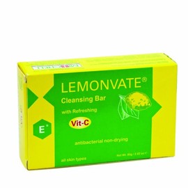 LEMONVATE Soap 80g - Formulated to Nourish and Clean Skin, Hand & Body Sanitiser, with Vitamin C