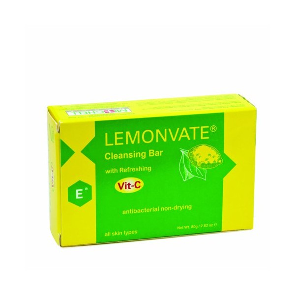 LEMONVATE Soap 80g - Formulated to Nourish and Clean Skin,