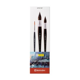Alvaro Castagnet Signature Collection - Escoda Synthetic Watercolour Brushes