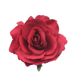 Paquete de 8 broches para el pelo de flores de rosas (LDZ60) (A)