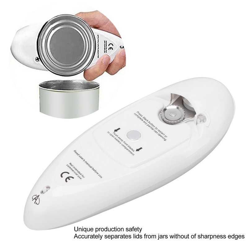 Electric Can Opener Kitchen Light Weight Can Opener for Cooks