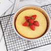 Flunyina 8 Packs 4" Aluminium Round Cake Pan Chiffon Cake