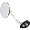 Swan Neck Stainless Driver Side Door Rear View Mirror, 4
